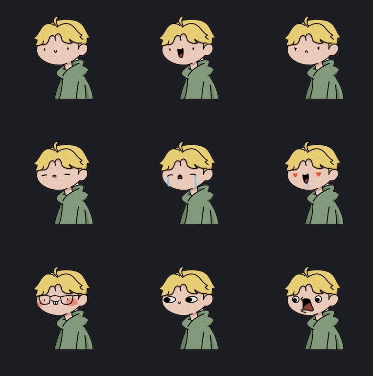 Illustration / emote par Maison Lynz, 3
