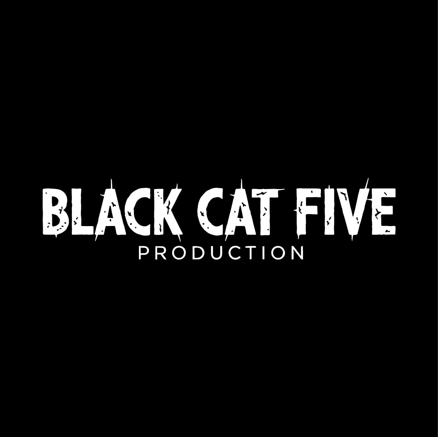 Logo Black Cat Five Production réalisé par Maison Lynz